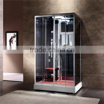 Foshan electric steam shower room with low shower tray portable steam room