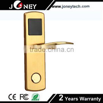 Hot sell and cheap presale stainless steel rfid digital hotel door lock with emergency key