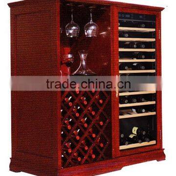 New Design 18 Bottles Oak Wooden Barrel Wine Cooler photo-5