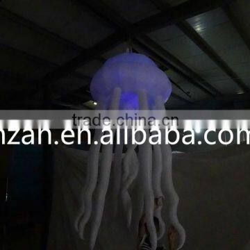 LED Hanging Inflatable Jellyfish Balloon for Party Decoration