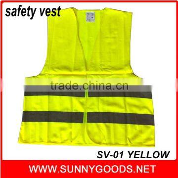 reflective safety Yellow Reflecting Vest Security Guard reflective vest