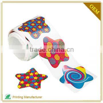 Custom Waterproof Vinyl Adhesive Label Stickers Baby Sticker Factory