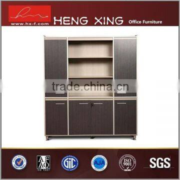 Melamine Material Cabinet With Book Shelf HX-4FL-095 photo-2