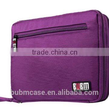 Purple Fahionable 9.7 Inch Tablet Case for Notebook Tablet Sleeve Pouch Portable Accessories Organizer photo-5