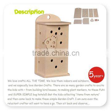 Eco-Friendly Wooden Insect Box Building Kit For Sale photo-2
