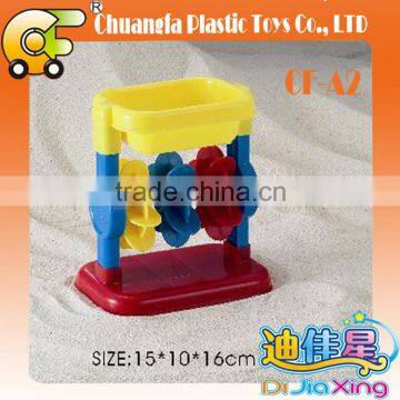 Chinese kids plastic sand toy plastic sand clock toys bucket sand glass