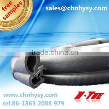 door weather strip with adhesive rubber