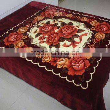 Manufactory walmart  china home textile baby toys mink royal blanket
