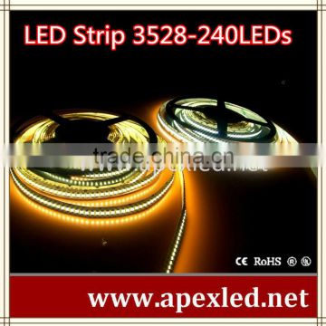 warm white led strip light smd 3528 240LEDs ww or cw option LED EMERGENCY LIGHT