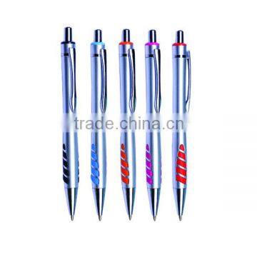 2016 hot sale plastic ballpoint pen / welcomed pen