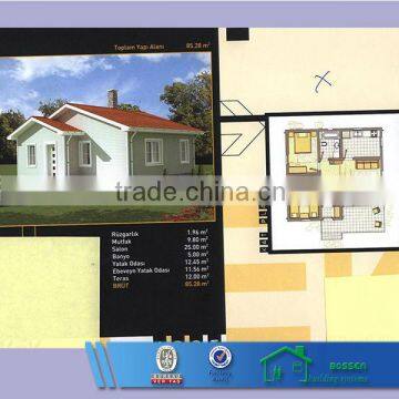 SMALL AFFORDABLE PREFABRICATED VILLA