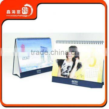 BJXHFJ Lamination Wholesale Custom Desktop Calendar