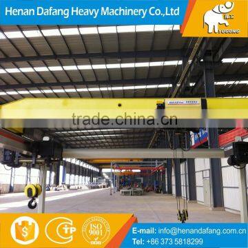 First Class Euro Standard Bridge Crane with Double Speed Price, Workshop Single Girder Bridge Crane 5ton