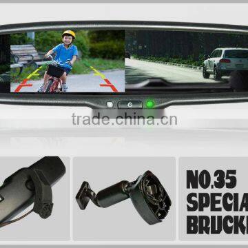 4.3 Inch Auto Dimming Reversing Mirror With Parking Sensor