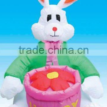 Easter decoration inflatable rabbit garden decoration