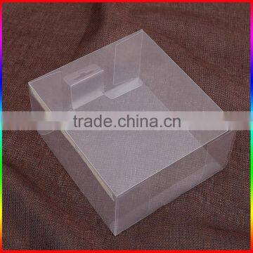 Custom PVC PP PET plastic clear transparent box