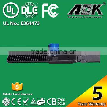 AOK FCC UL DLC IP66 IK10 Photocell Dimmable Sensor Remote Area Outdoor 150W LED Parking Lot Pole Lighting Retrofit