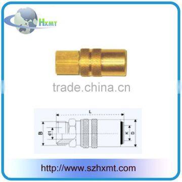 China credit security of Alibaba factory produce brass quick coupling