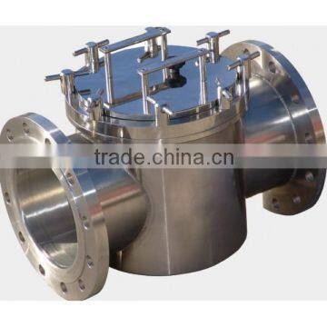 Liquid line magnetic trap for chemical materials