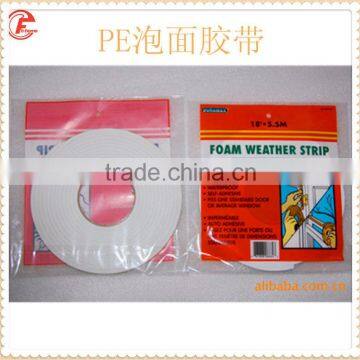 Strong adhesive EVA/ PE Double Sided foam tape, foam tape