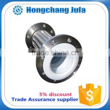 pipe and flanges high pressure stainless steel wire braided fuel ptfe hose