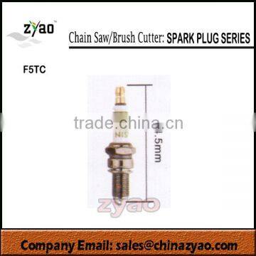 spare parts for brush cutter/ chain saw : spark plug series F5TC 74.5mm