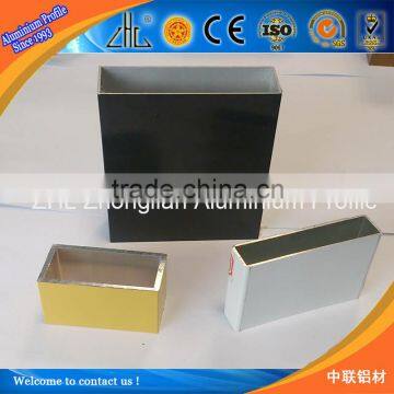 Hot Sale !! Powder coating aluminum tubing with ISO certification / aluminium square pipe/tube price per ton or piece