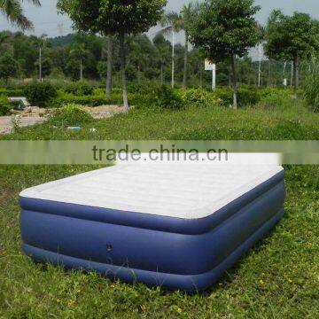 Fashion inflatable air bed furniture outdoor and indoor air bed with pump