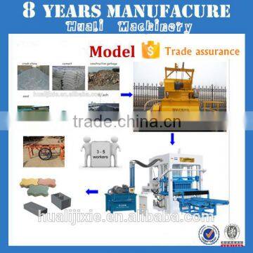 20 Years Experience QT4-15 Hollow Block Machine Price in India Machine Paver Block Automatic Interlocking Brick Machine Price