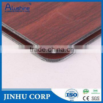 pvdf timber aluminum composite panel/interior wall panel