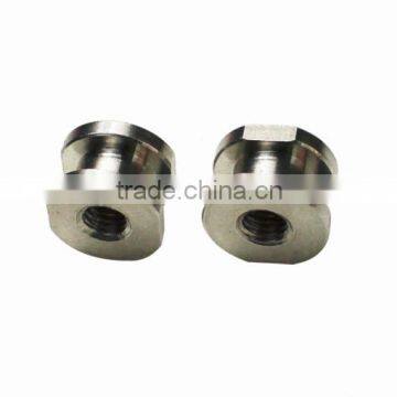 CNC Machined brass Nuts, CNC turning parts