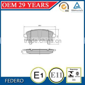 Renauld sapre parts FDB4185 brake pads