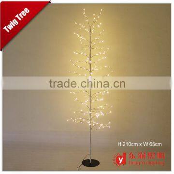 Most popular led xmas tree lights/led outdoor christmas tree /led twig tree