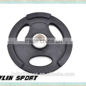 urethane plate with 3 handles and metal ring qj-wp035