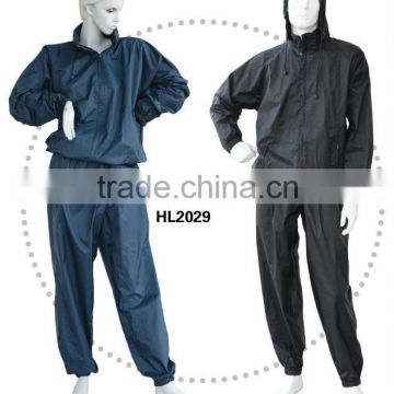 pvc disposable sauna suit