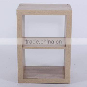 NOAHSION 2 Layers Book Shelf Or Bookcase Made Up Of Honey Comb