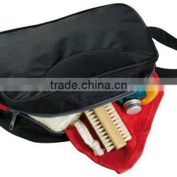 Polyester sponge bag black