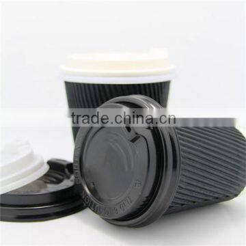 2016 New Design Customer 5oz/6oz Logo Ripple Wall Paper Cup for Party photo-4