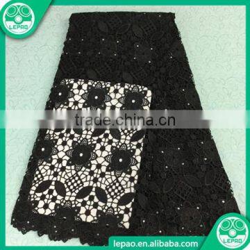 Light French Bead Pearl Lace Fabric Wholesale ,Wine Tulle African Fabric Lace for Bridal Wedding Dresses photo-4