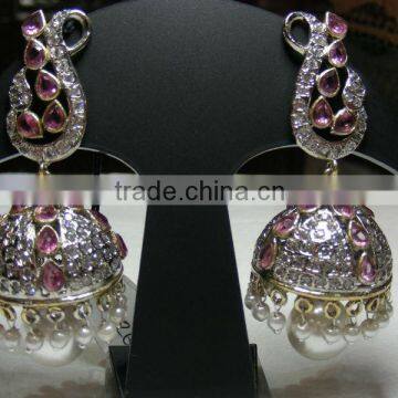 shaped jhumki