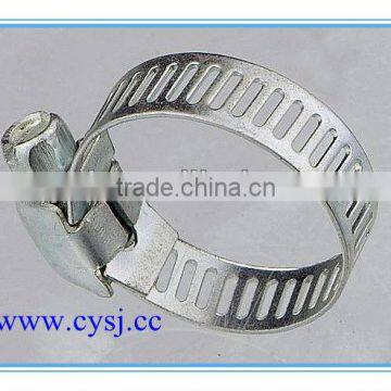 American type hose clamp with 201 Stainless Steel