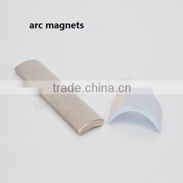 Arc shaped neodymium magnets