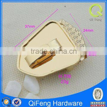 H-709 Zinc Alloy Metal Lock New Design Hardware Bag Lock,press Lock