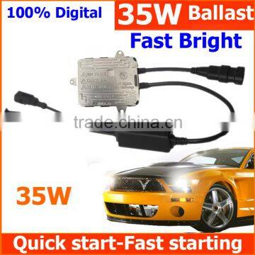 1 second cold start Fast start fast bright Slim Ballast 12V 35W, quick start, less than 1% defective rate