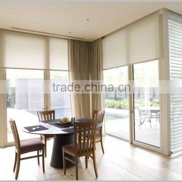 Printed Fabric Roller Blinds balcony sun shades curtains and drapes