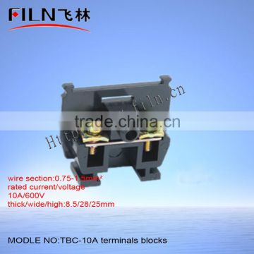 10a 600v earth and neutral bar TBC-10A terminal block