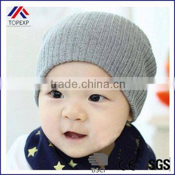 Wholsale Unisex Beanie Candy Color Knit Cute Baby Hat