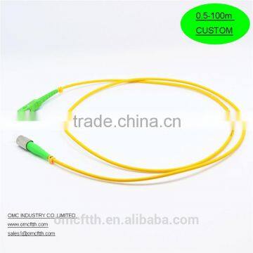 High quality China-made SC APC-FC APC Simplex Fiber optic patch cord