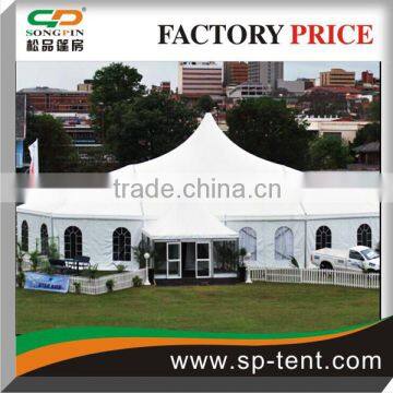Apse Octagonal-end 15x30m Peaked roof tents for 300 people dinner events
