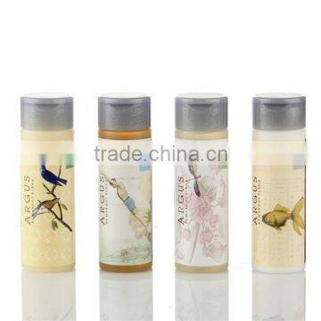 hotel travel set/hotel supply bottle hydrating lotion shampoo and conditioner bottles packaging